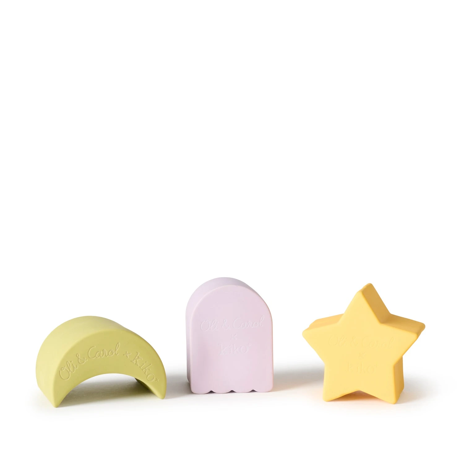 3 Geometric Figures Star Baby Stacking Toy Blocks 2 3 Geometric Figures Star Baby Stacking Toy Blocks - Image 2