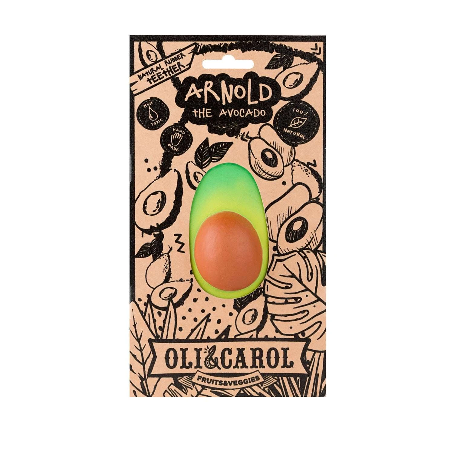 Arnold The Avocado Baby Teether 3 Arnold The Avocado Baby Teether - Image 3