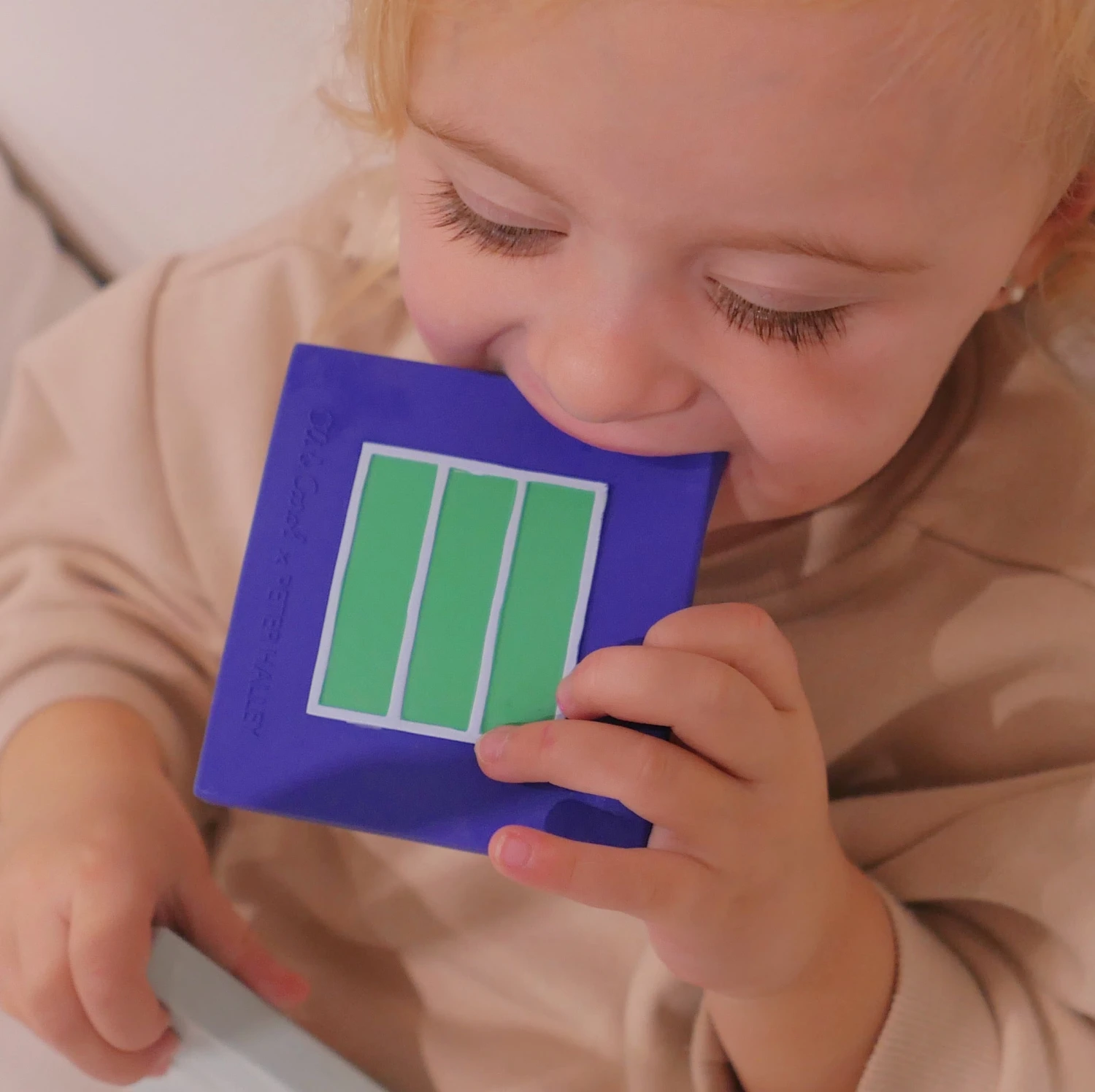 Baby Teether Blue Cell 2 Baby Teether Blue Cell - Image 2