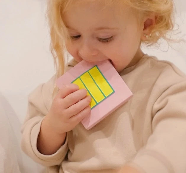 Baby Teether Pink Cell 2 Baby Teether Pink Cell - Image 2