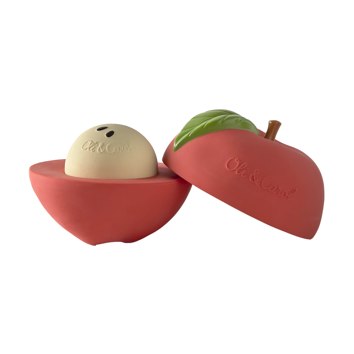 Apple Stacking Toy & Rattle Ball 1 Apple Stacking Toy & Rattle Ball