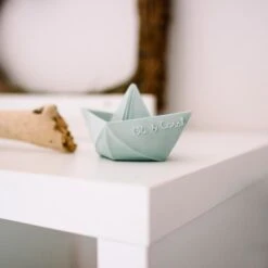 Origami Boat Mint Bath Toy -Pro Cycling Wear bebe2