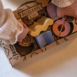 6 Geometric Figures Baby Stacking Toy Blocks -Pro Cycling Wear blocks packaging