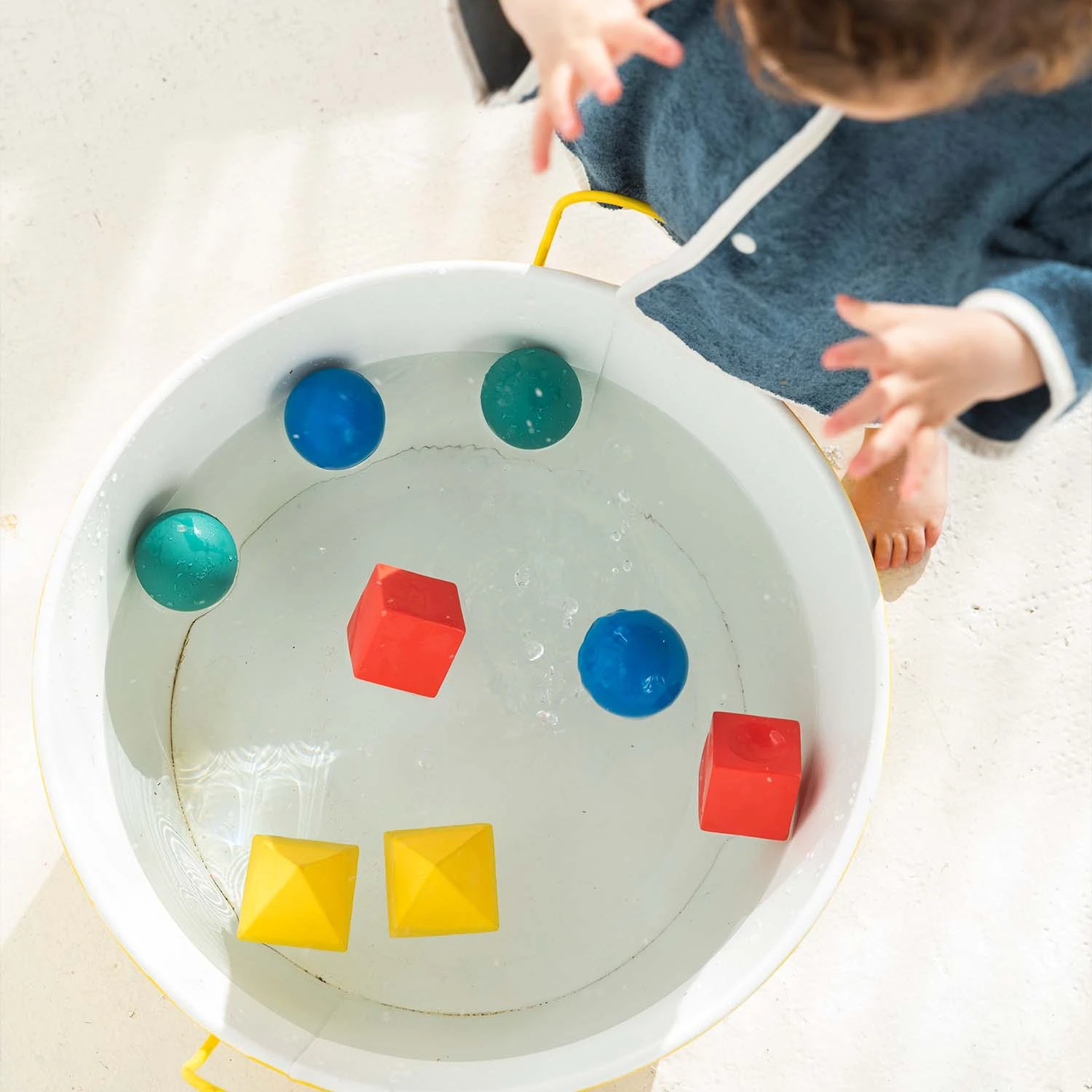 3 Geometric Figures Soft Colors Baby Stacking Toy Blocks 4 3 Geometric Figures Soft Colors Baby Stacking Toy Blocks - Image 4