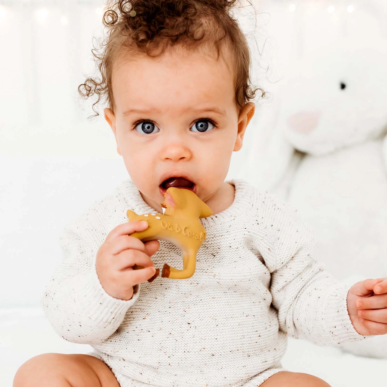 Olive The Deer Baby Teether 2 Olive The Deer Baby Teether - Image 2