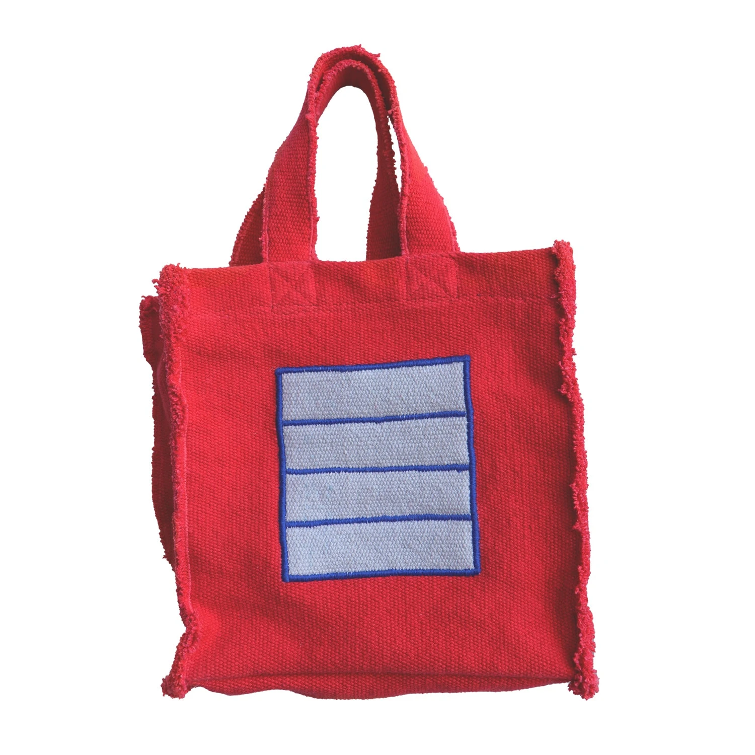 Fabric Handbag Red Cell 1 Fabric Handbag Red Cell