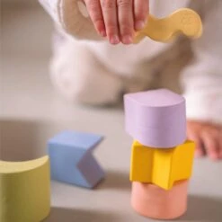 3 Geometric Figures Circle Baby Stacking Toy Blocks -Pro Cycling Wear pile them 2 f72fa47b 51b5 4652 b785 e6e25575f23e