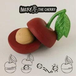 Cherry Stacking Toy & Rattle Ball -Pro Cycling Wear stack bounce pdp cherry 2